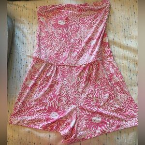 Lilly Pulitzer romper coverup